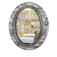D7 Black gold Bathroom Toilet Vanity Wall Makeup Mirror Front Waterproof Y    173468183415